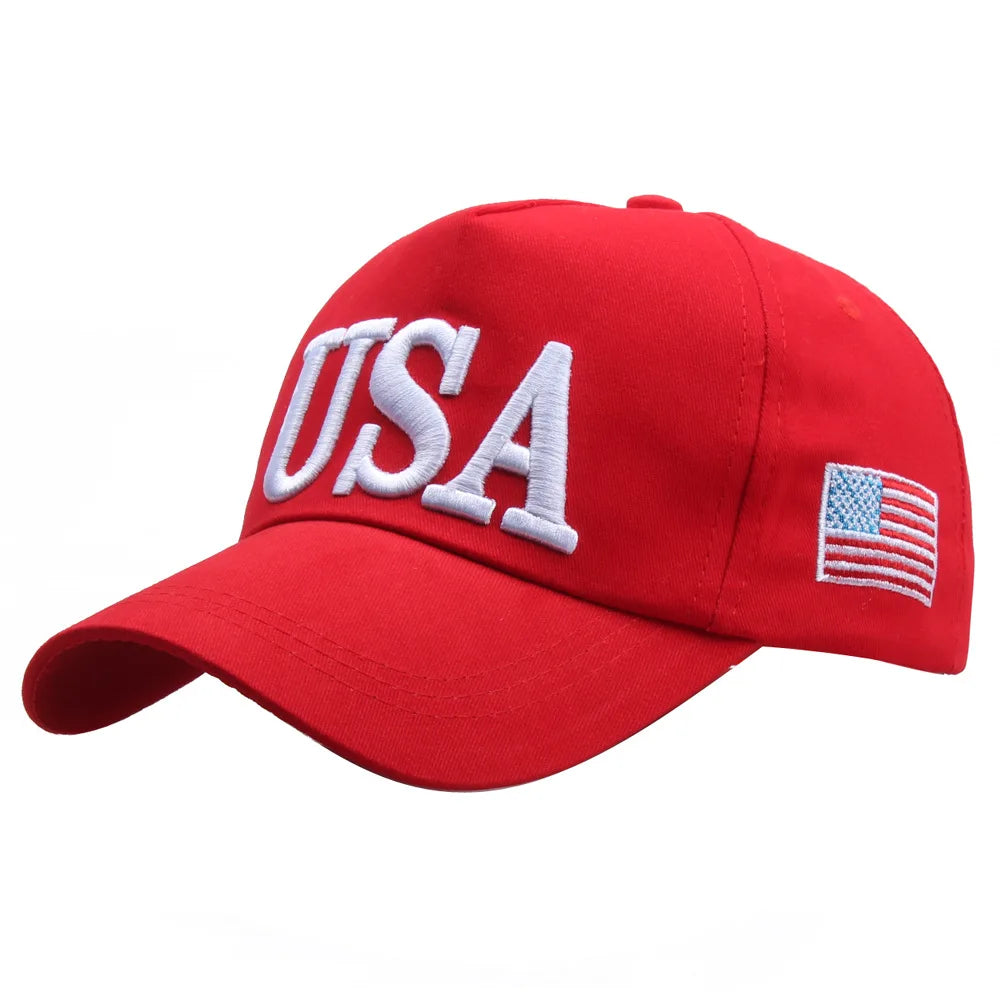 Bestickte US-Flagge Baseballkappe