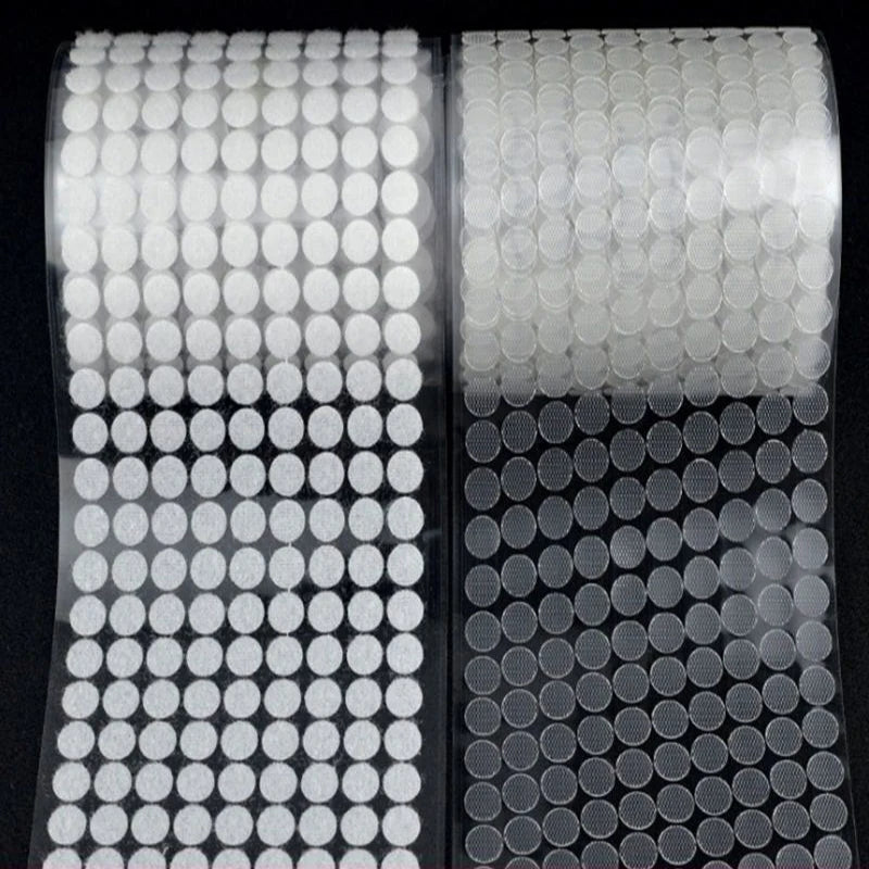 Self-Adhesive Hook and Loop Dot Fasteners
