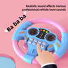 360° Rotating Music Steering Wheel Toy for Kids