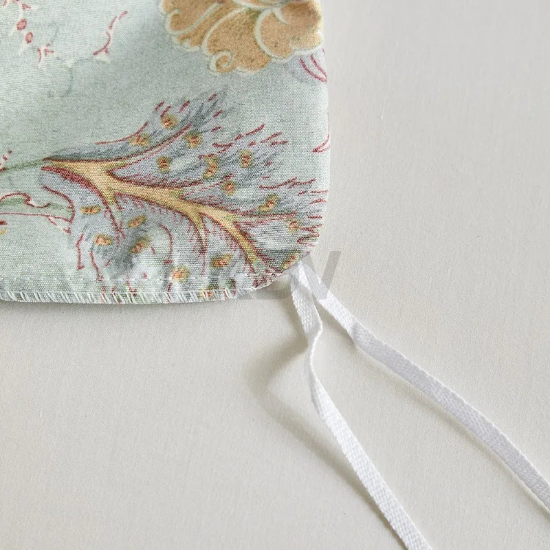Vintage Floral Duvet Cover Set with Pillowcases