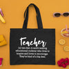 Sac Tote en Toile Durable pour Enseignants