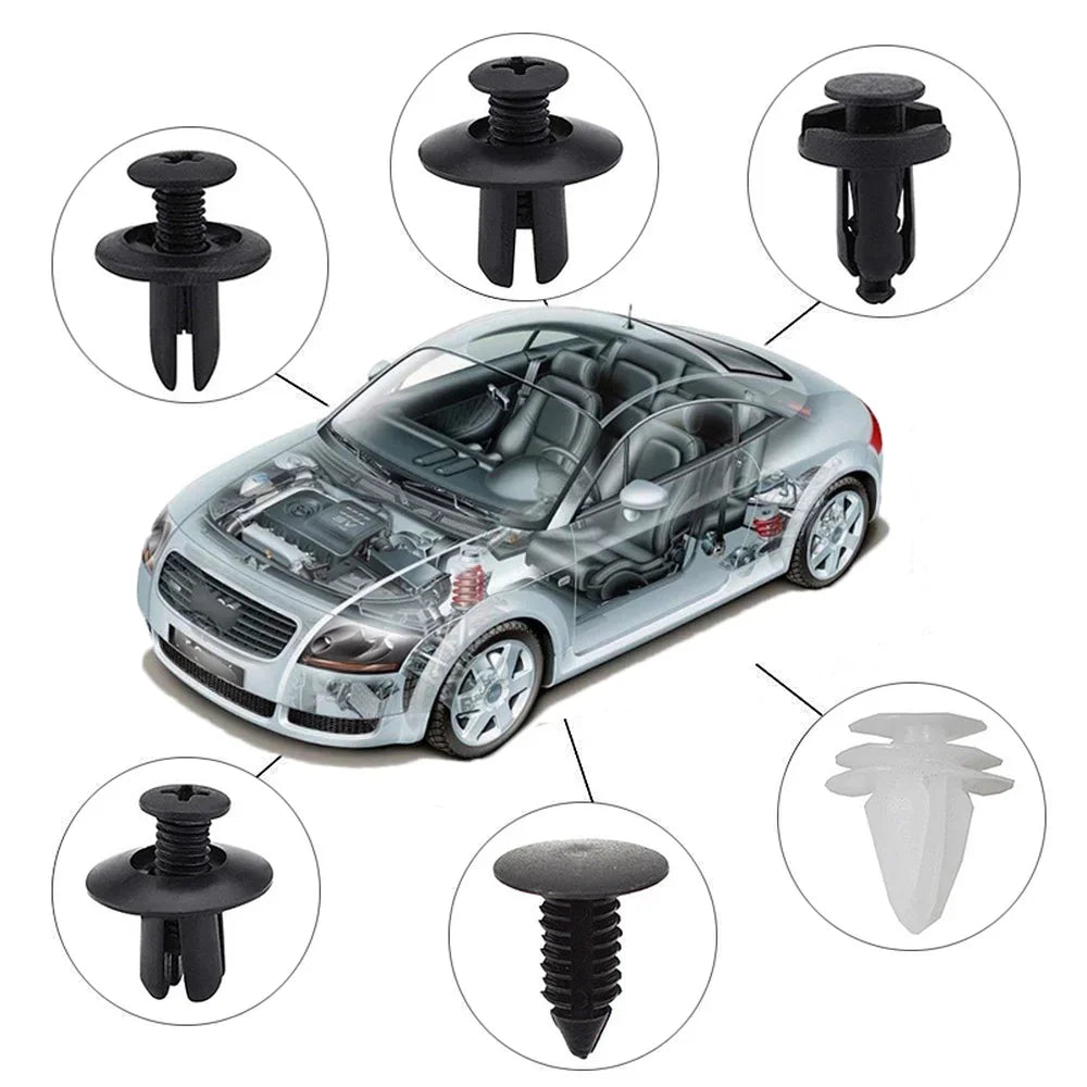 Versatile Automotive Clip and Fastener Assortment Kit