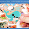 Montessori Wooden Magnetic Fishing Toy for Kids – Educational Marine Life Game