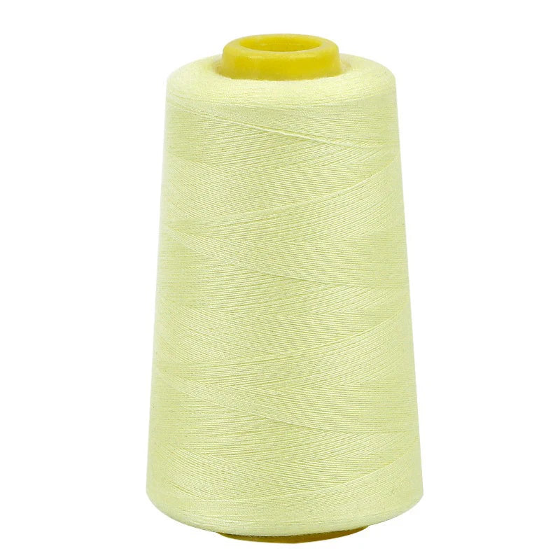 Solid Color Polyester Sewing Thread Spools (3000 Yards Each)