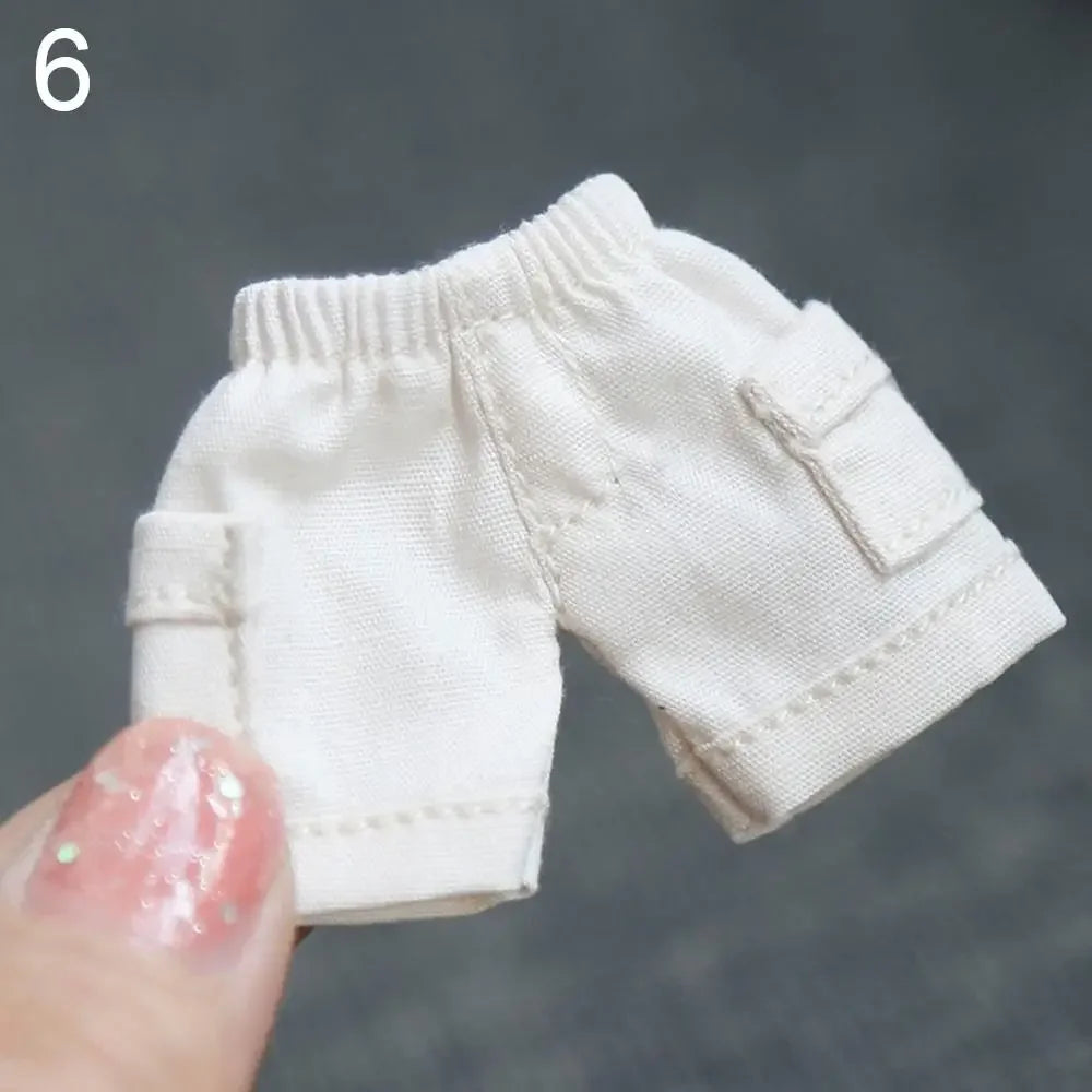 Mini Denim Shorts for 1/12 BJD Dolls