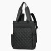 Quilted 2-in-1 Tote and Rucksack for Women