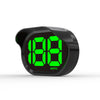 A black GPS speedometer display showing 188 MPH in bright green digital numbers.