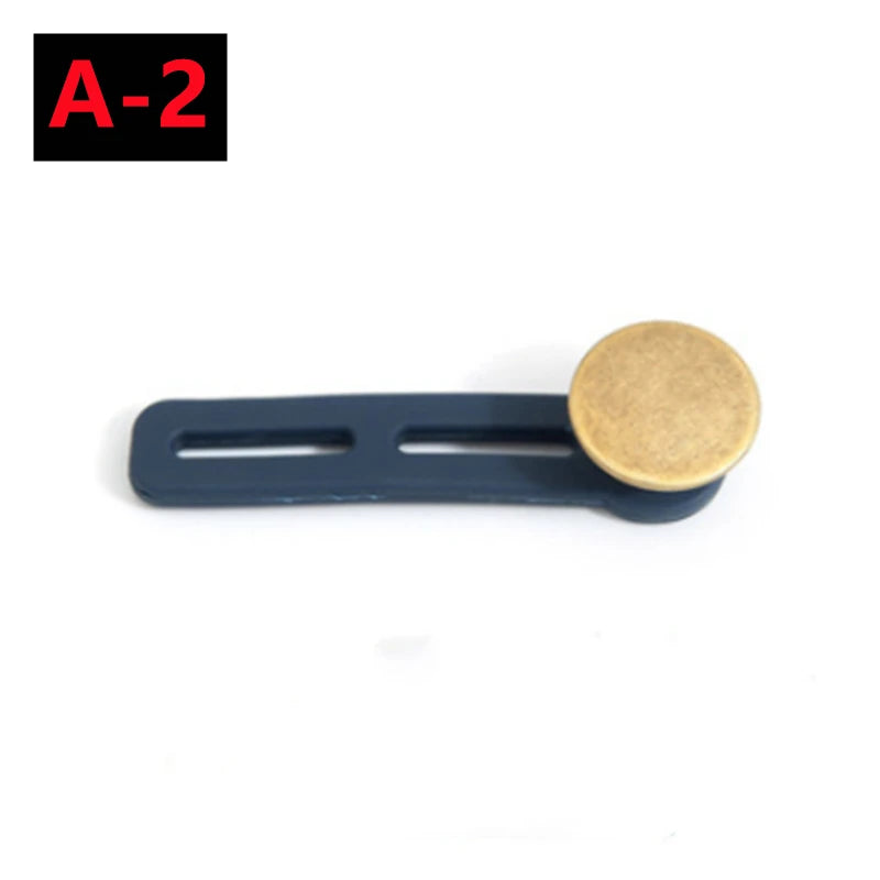 Metal Waistband Extender Buttons for Jeans and Pants