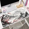 Large Non-Slip Mouse Pad with Night Moonlight Design