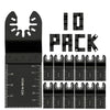 Jeu de lames universel pour outil multifonction oscillant