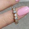 Round Cubic Zirconia Statement Ring