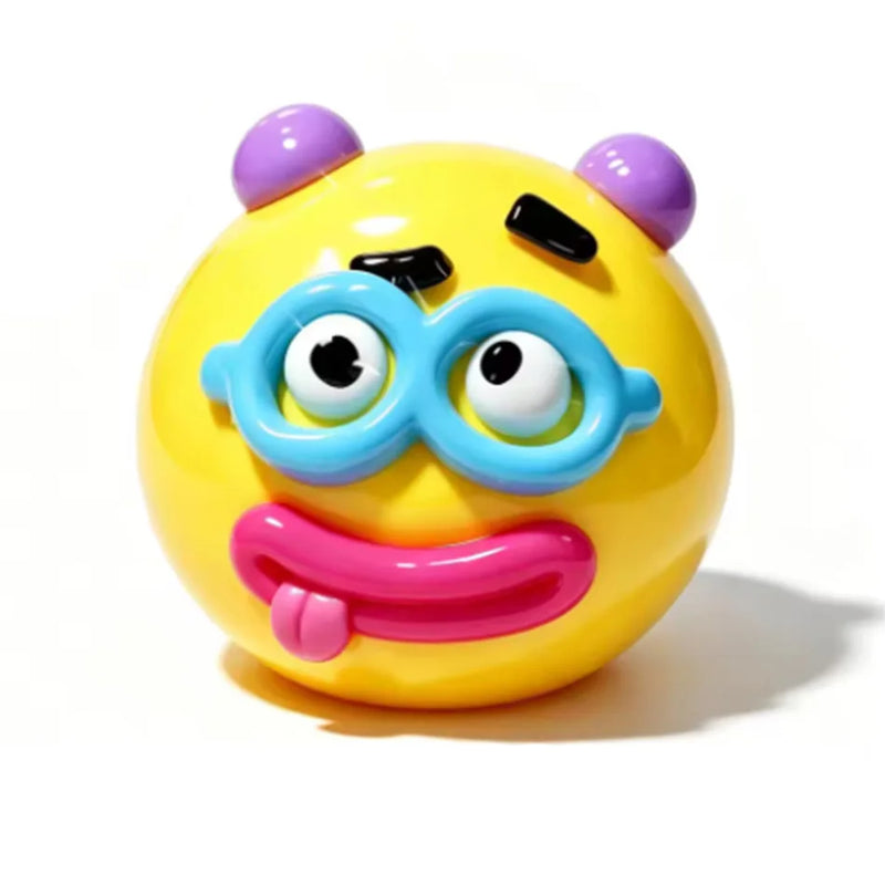 Curious Dog Face-Swap Squishy Toy