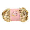 Spule goldfarbener 3mm Eiskordel-Crochetfaden für DIY-Basteln