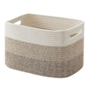 Woven Cotton Rope Storage Baskets
