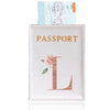 Elegant Rose Gold Passport Cover