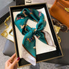 Silk-Feel Square Scarf for Women
