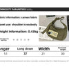 Cotton Canvas Crossbody Bag with Large Capacity