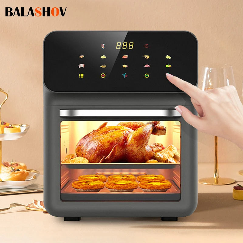 10L Digital Air Fryer Oven with Viewing Window