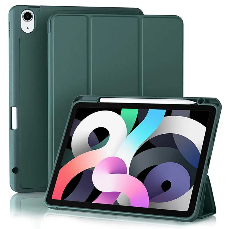 Premium Multi-Angle Stand Case for iPad with Pencil Holder