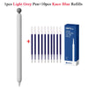 KACO POPUP Retractable Gel Pen – 0.5mm Smooth Writing, Quick-Dry Ink