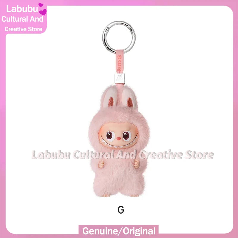 Labubu The Monsters Vinyl Face Plush Doll Pendant Keychain