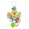 Musical Plush Animal Rattle & Teether Toy for Babies
