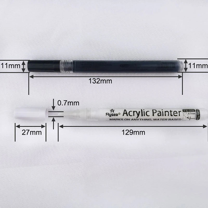 Extra Fine Point Acrylic Paint Markers