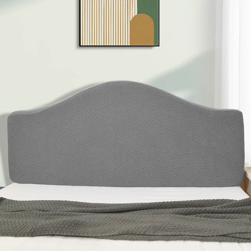 Velvet Stretch Headboard Cover (Anti-Slip, Dust-Proof)