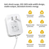 Universal 12V/24V AC-DC Power Adapter with 8 Interchangeable Tips