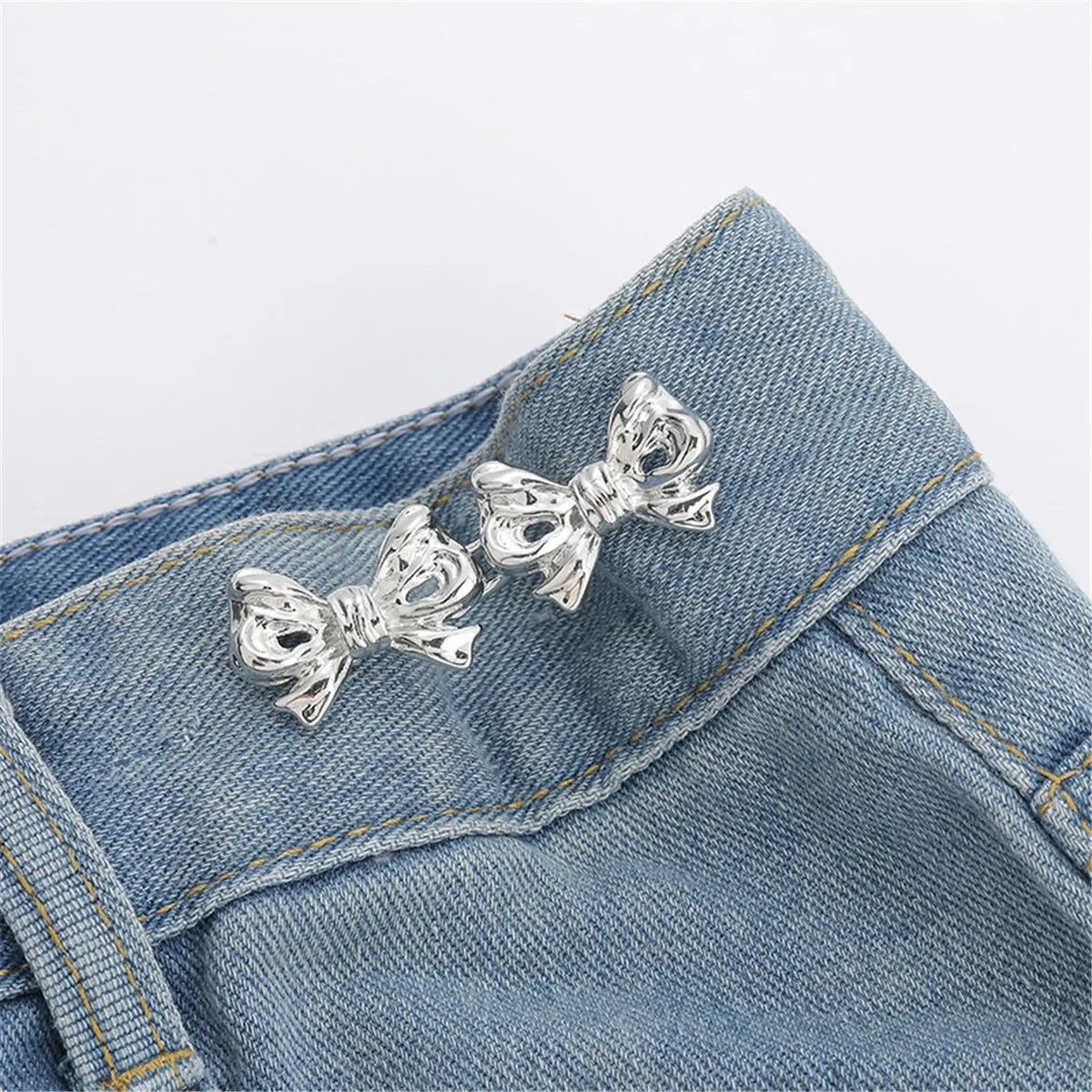 Adjustable Waist Tightener Buttons for Jeans and Pants