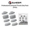 Packung grauer Silikon-Thumbgrips für Spielkonsolen.