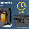 Insulated Lunch Cooler Backpack with Water-Resistant Design