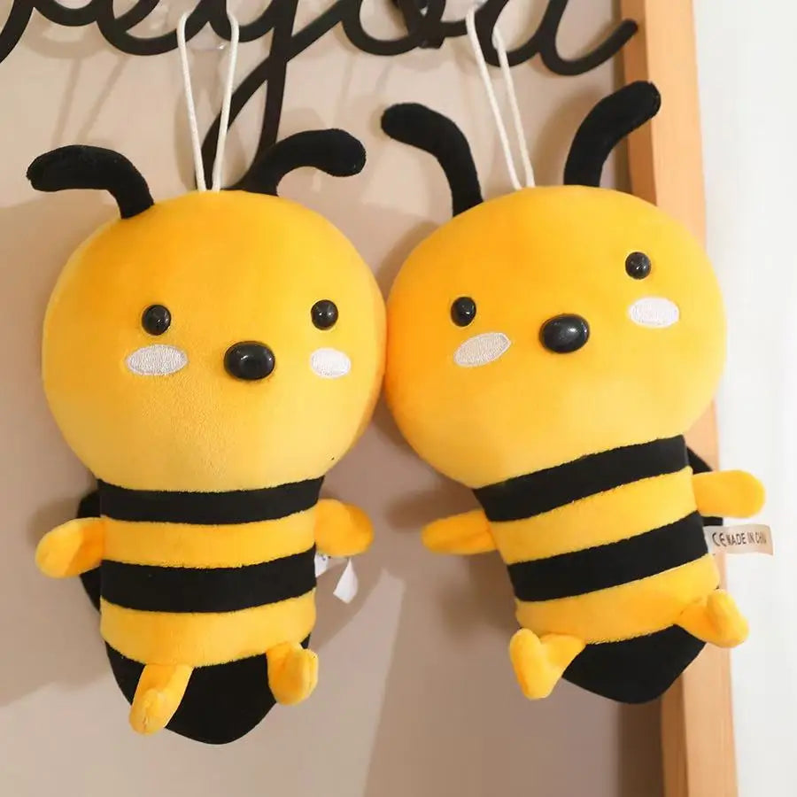 Adorable Handmade Bee Plush Toy – Soft Cuddly Companion
