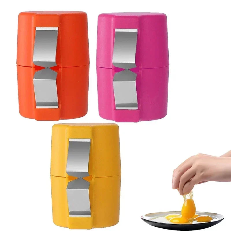 Set von 3 tragbaren Eierschalenöffnern