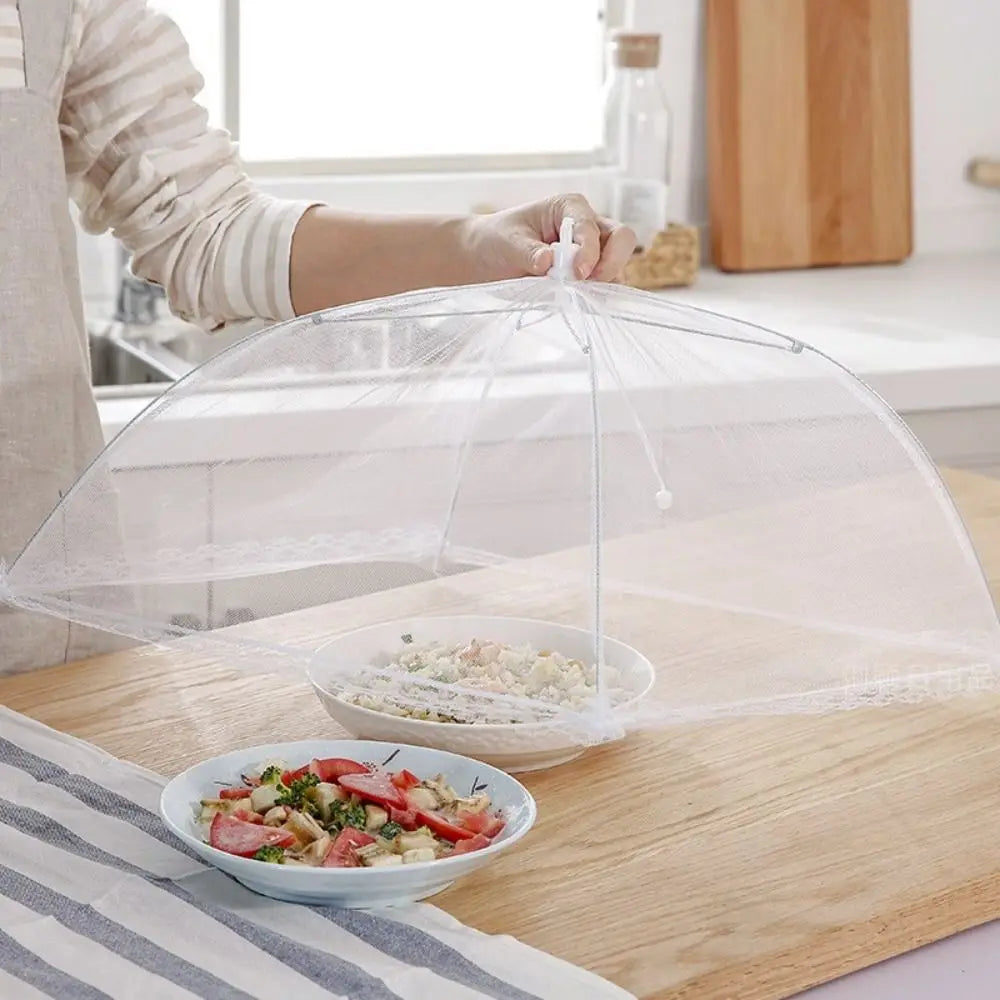 Foldable Mesh Food Cover for Outdoor Dining