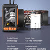 Professional 1080P Dual-Lens Endoscope Inspection Camera with 4.3" LCD Screen