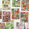 Retro Music-Themed Sticker Pack – 45 Unique Designs