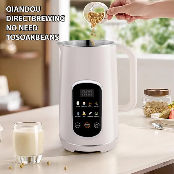 1.2L Smart Nut Milk Maker with Keep-Warm Function