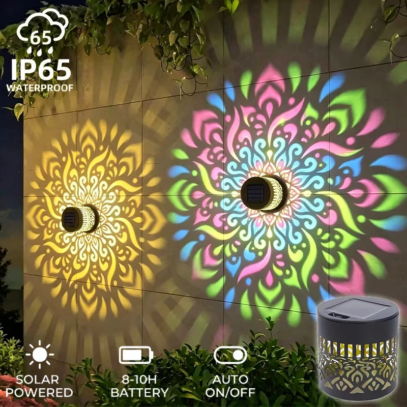 Solar LED Mandala Gartenleuchte