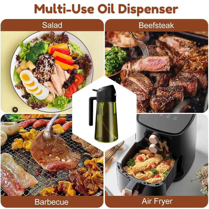 Dark Glass Olive Oil Sprayer