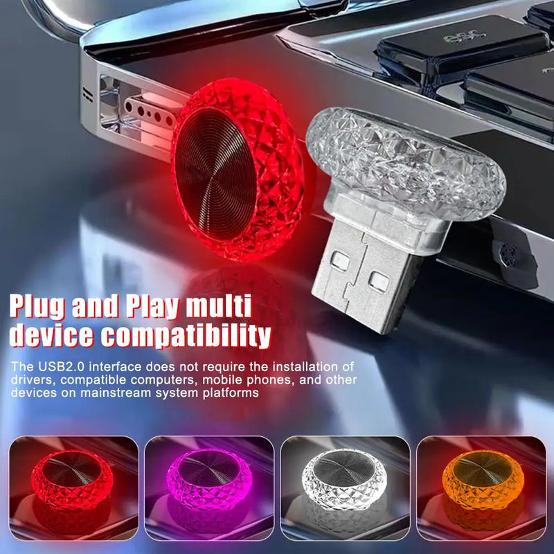 Luz Ambiental LED Mini USB