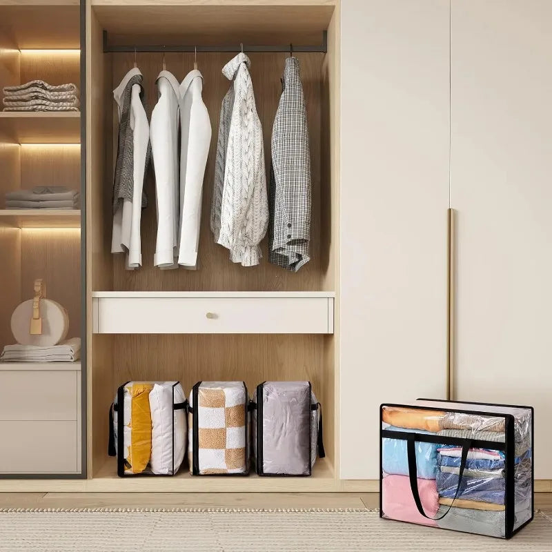 Extra-Large Waterproof Storage Bag with Handle and Zipper