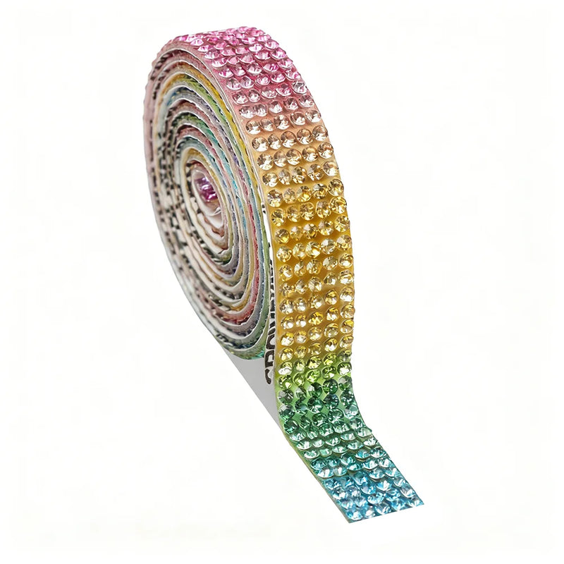 Self-Adhesive Rhinestone Ribbon for DIY Crafts