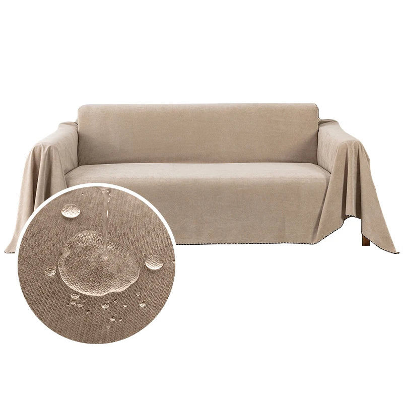 Waterproof Sofa Cover with Anti-Scratch Protection