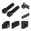 M8 Aluminum Alloy Foldable Motorcycle Rear Footrests (Pair)