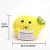 Handmade Crochet Amigurumi Doll with Love and Encouragement