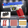 Building Block Toy Gun with Continuous Firing Blowback Action