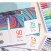 3D Embossed Acrylic Gel Pens - 6/144 Color Options