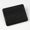 Slim Leather Card Holder with 4 Slots