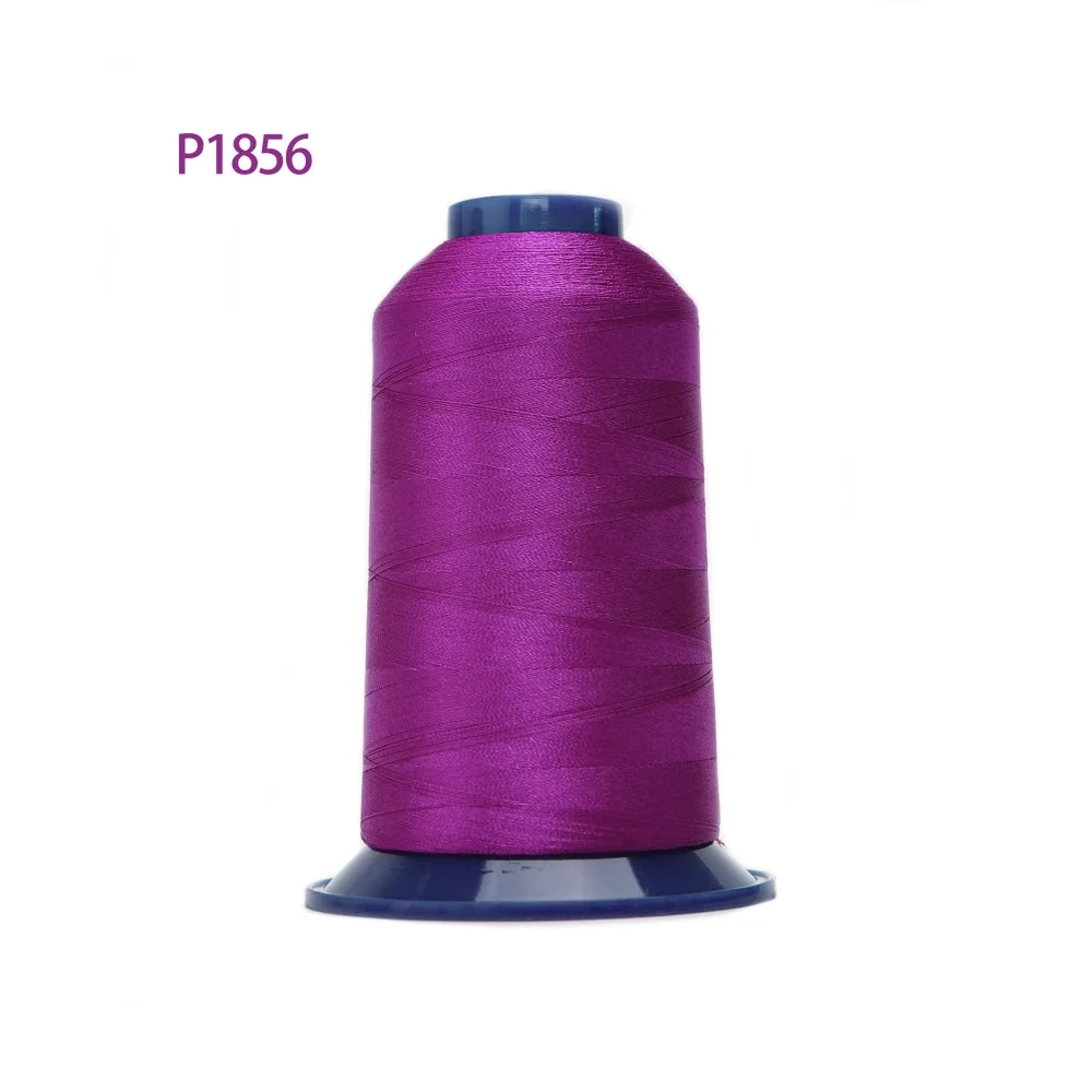 High-Tenacity Polyester Embroidery Thread (120D/2, 40wt) for Home & Industrial Machines